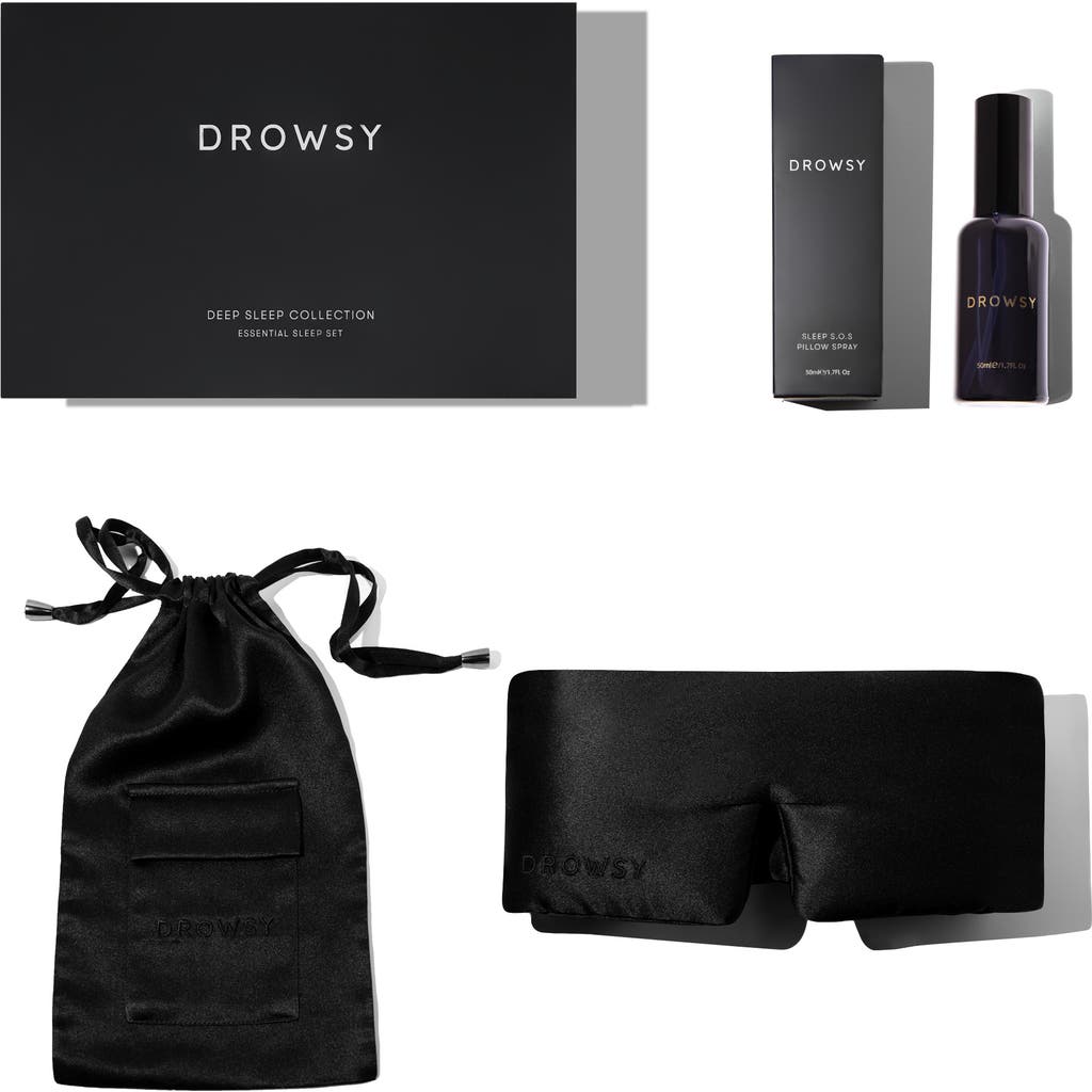 Drowsy Sleep Co . Deep Sleep Collection In Black Jade