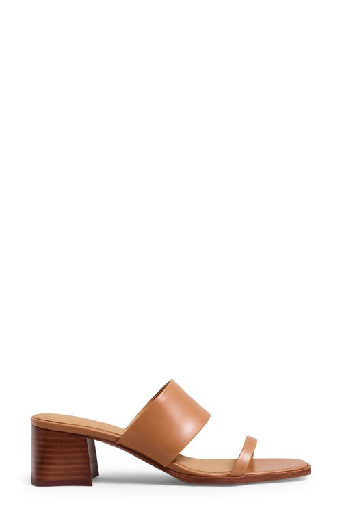 Madewell Roni Keira Block Heel Sandal Desert Camel at Nordstrom,