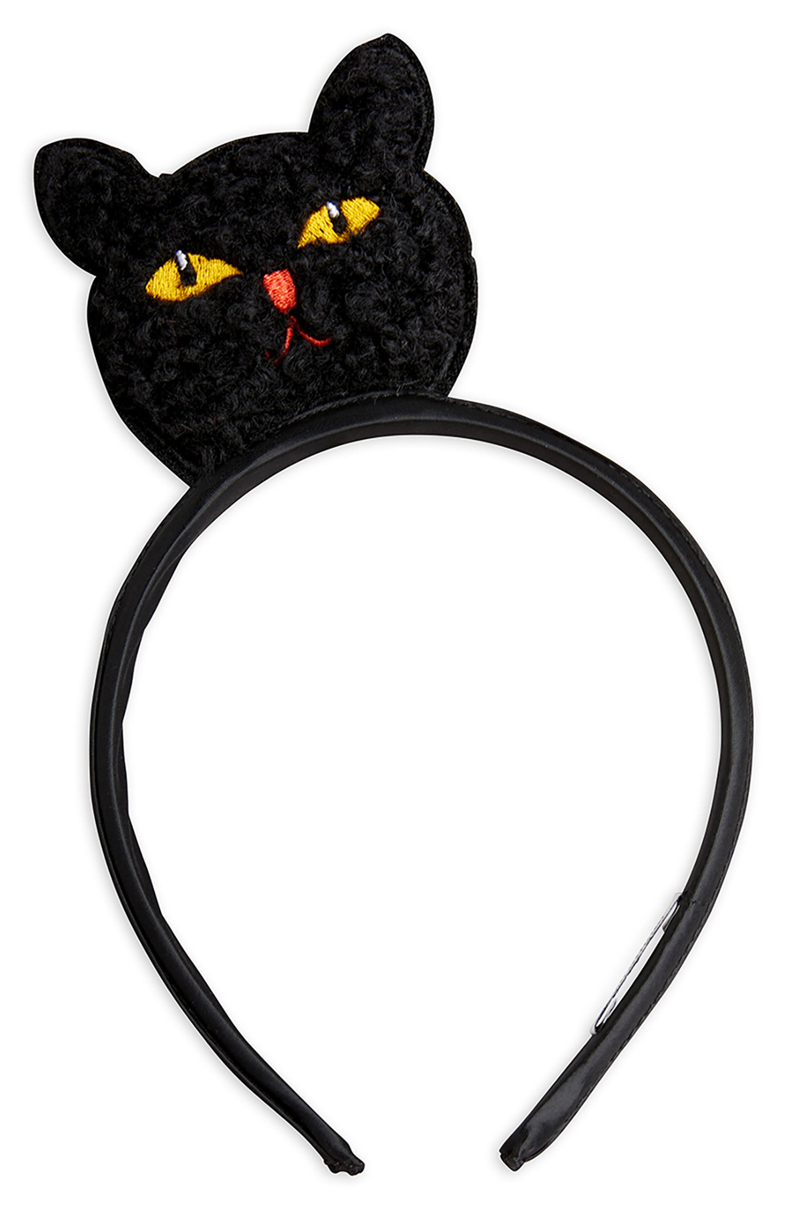 Mini Rodini Kids' Black Cat Headband 