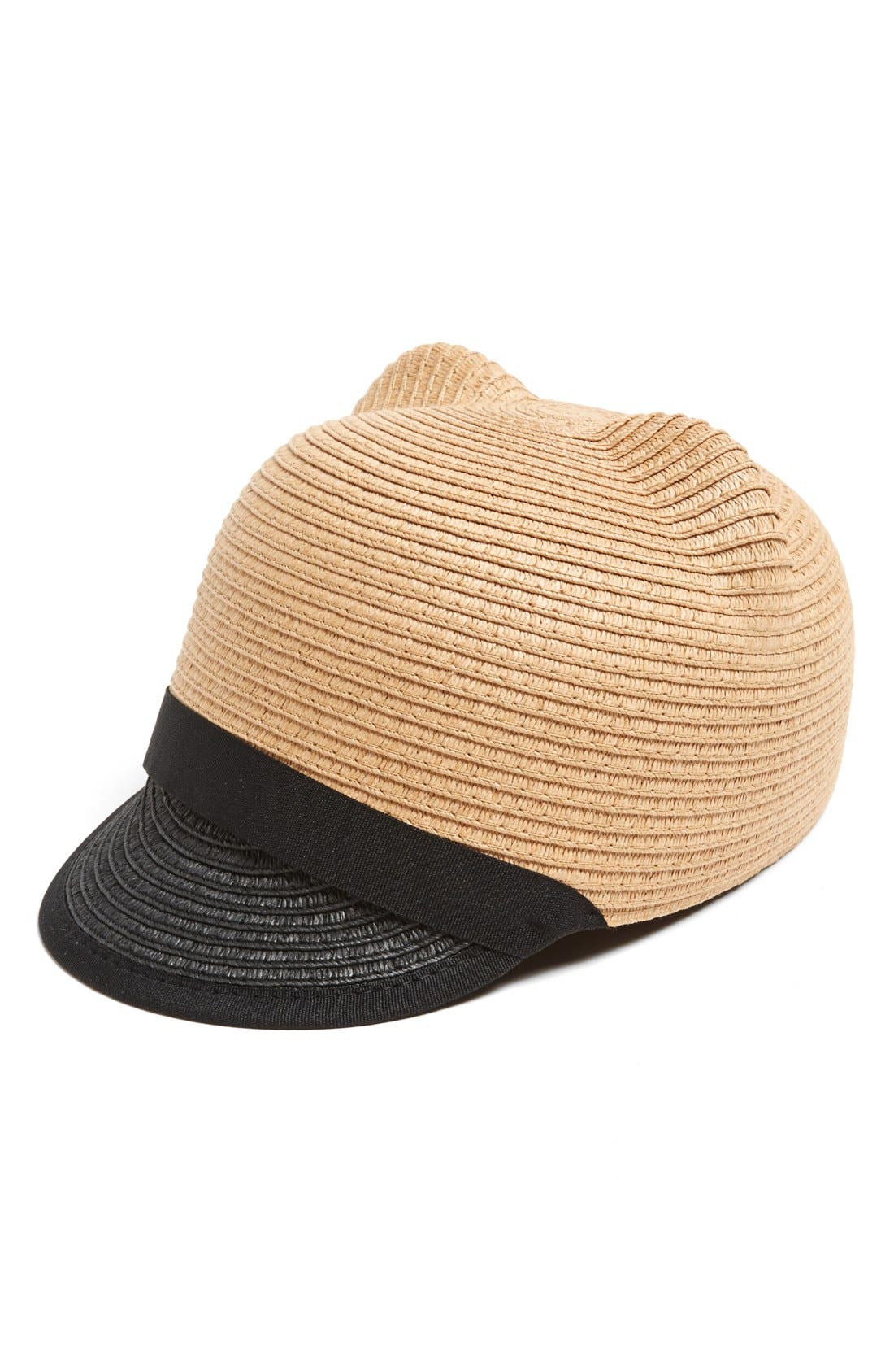 Leith Cat Ear Straw Hat Nordstrom