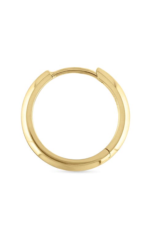 Shop Maria Tash Vertex Single Hoop Earring In Yellow Gold