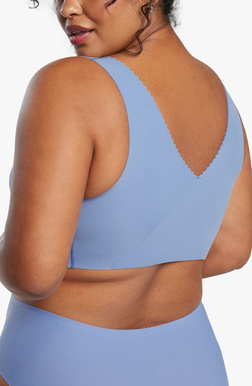 Shop Evelyn & Bobbie The Evelyn Bra In Blue Cloud