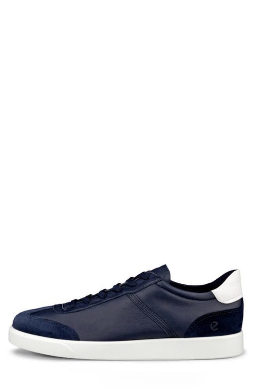 Shop Ecco Street Lite Low Top Sneaker In Night Sky/night Sky/white