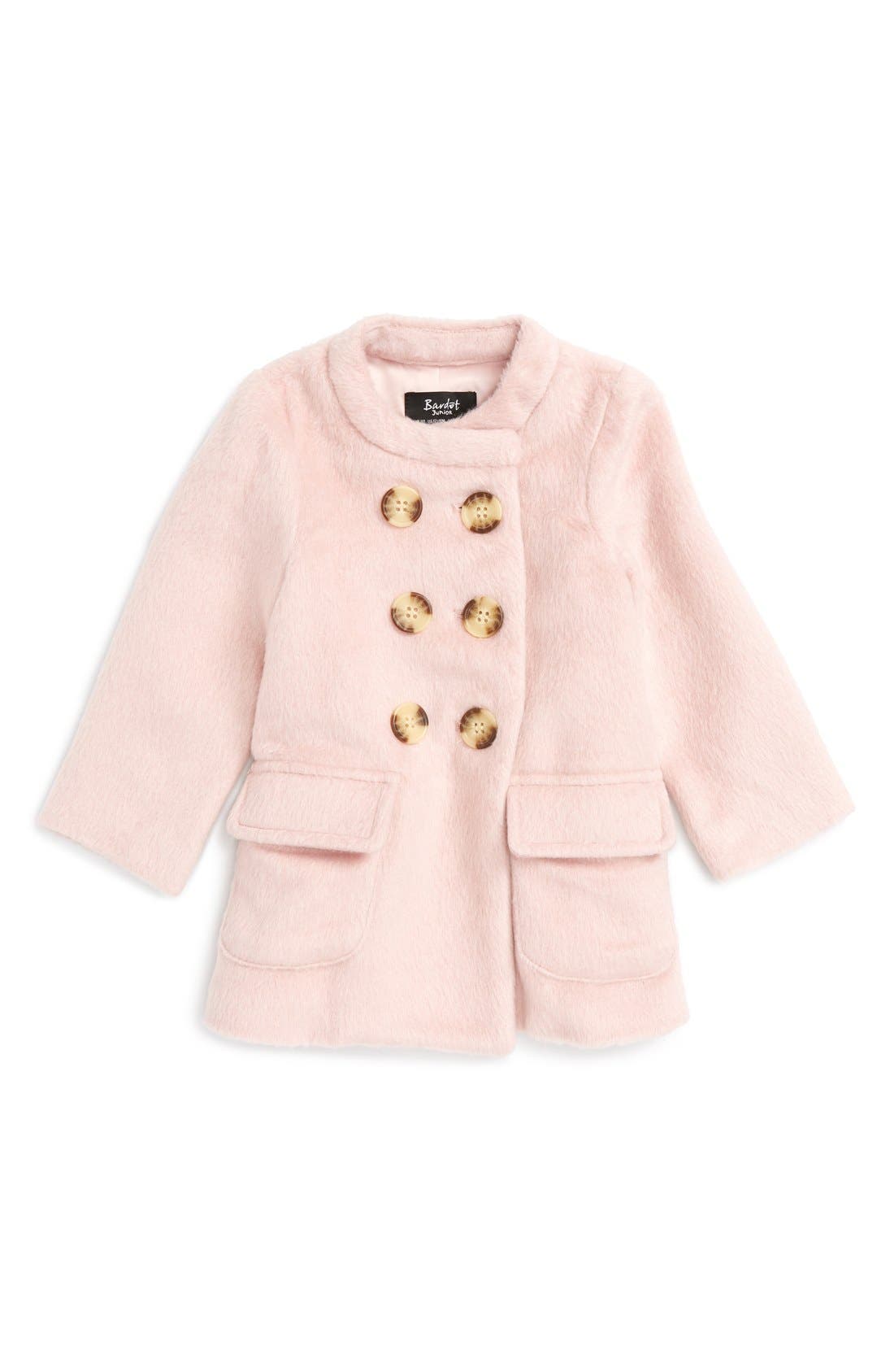 baby girl peacoat with hood