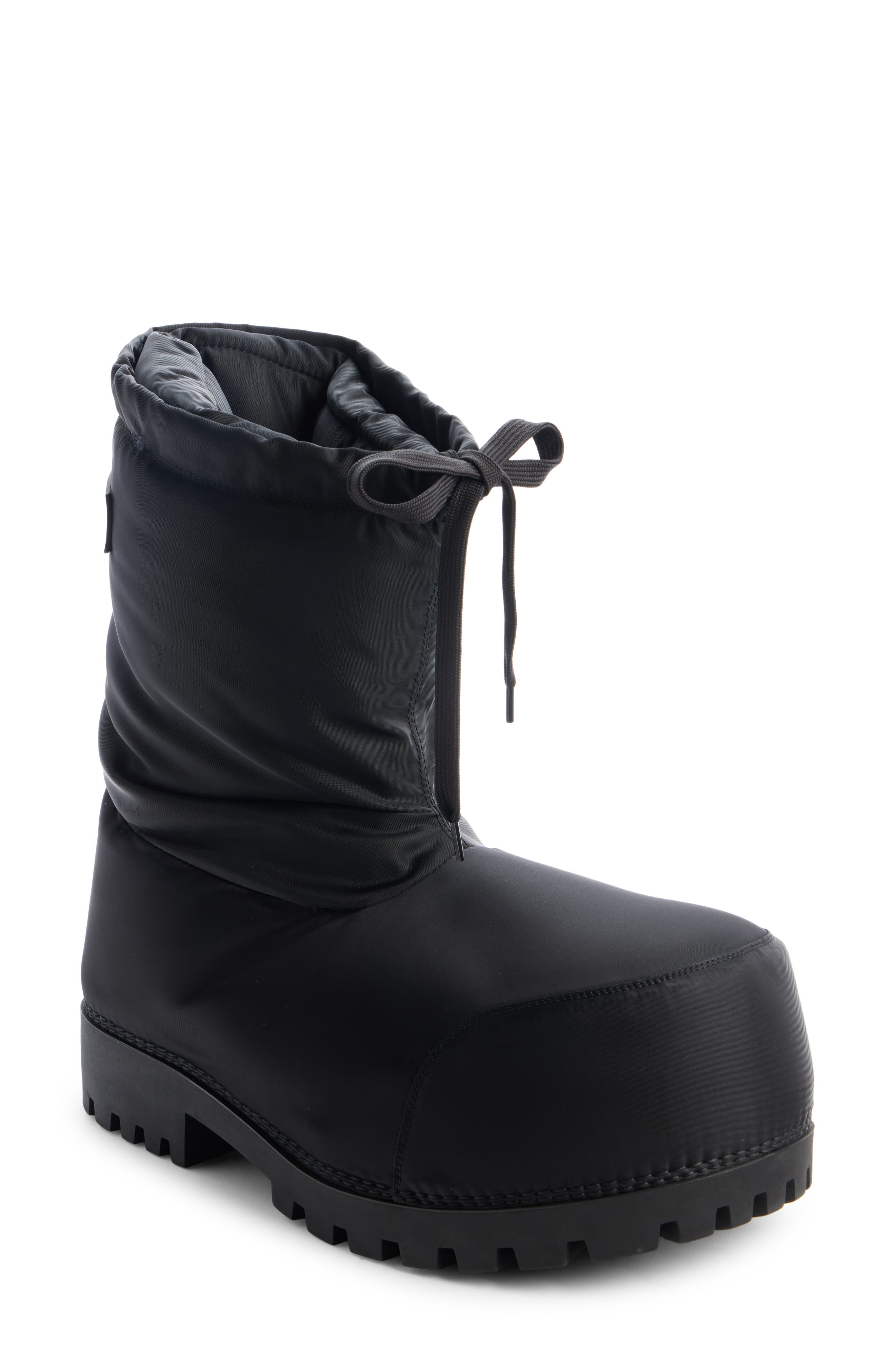 Balenciaga Alaska padded ankle boots - Black