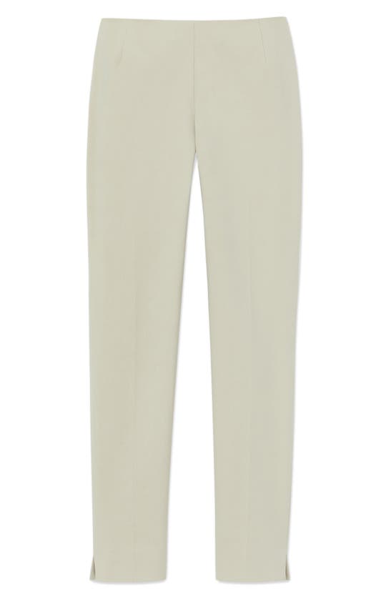 Shop Lafayette 148 Stanton Slim Leg Ankle Pants In Khaki