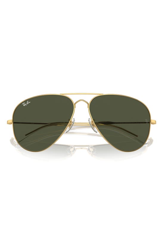 RAY BAN RAY-BAN OLD AVIATOR 58MM SUNGLASSES 