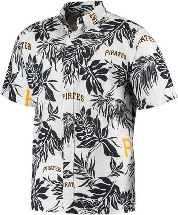 Reyn Spooner Men's Reyn Spooner White Pittsburgh Pirates Aloha Button-Down  Shirt