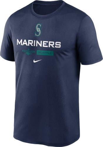 Men's Nike Navy Seattle Mariners 2022 Postseason Authentic Collection  Dugout T-Shirt