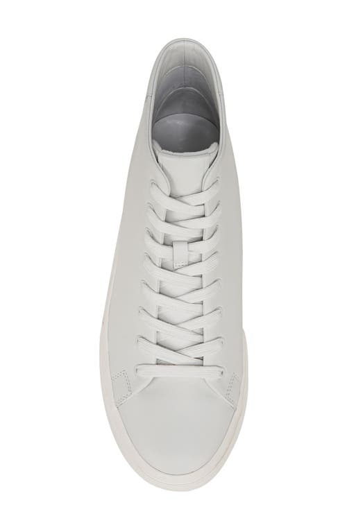 Shop Vince Fulton High Top Sneaker In Chalk White