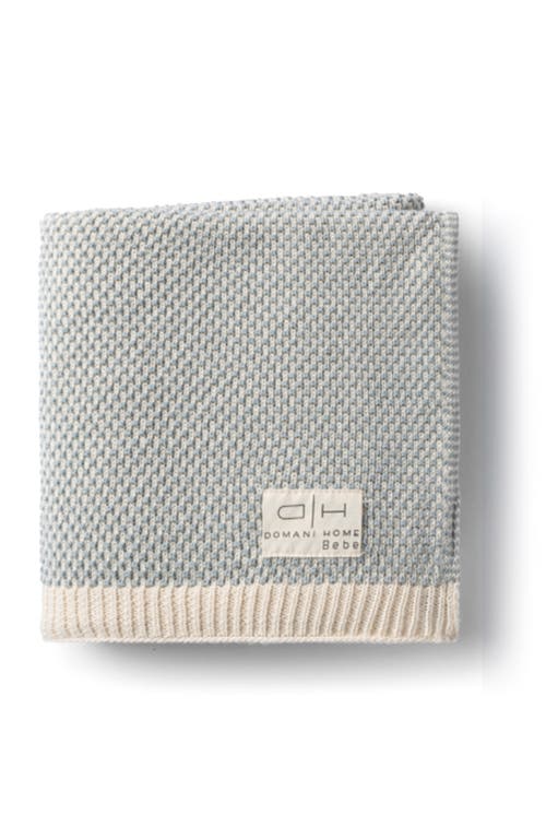 Domani Home Brunello Baby Blanket in Lake Blue at Nordstrom