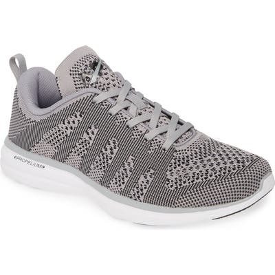 Apl Techloom Pro Knit Running Shoe, Grey