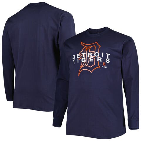 Nike Detroit Tigers Mens Grey Authentic Thermal Long Sleeve