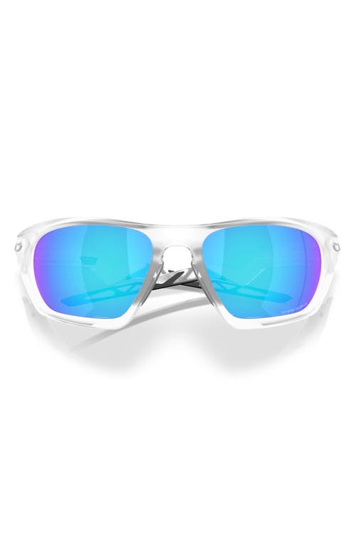 Oakley Lateralis 60mm Prizm™ Polarized Rectangular Sunglasses In Sapphire