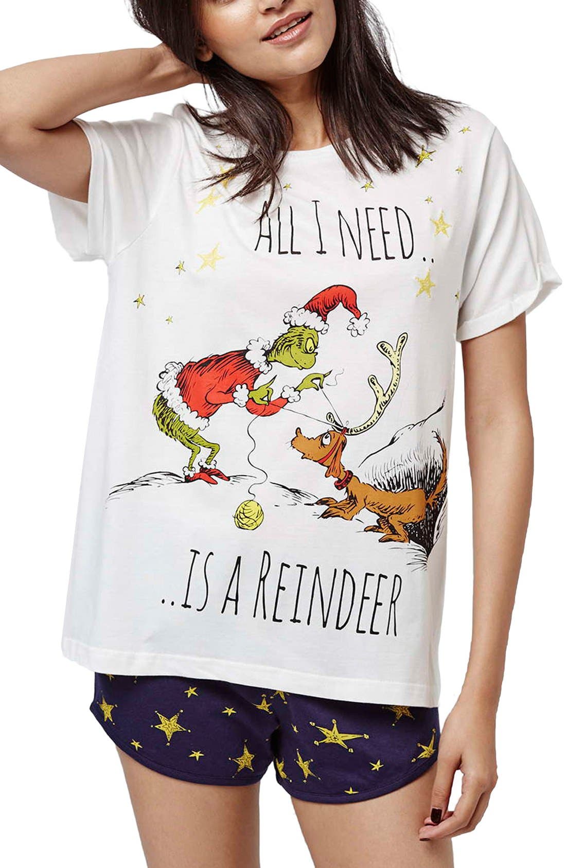 'The Grinch' Short Pajamas Nordstrom
