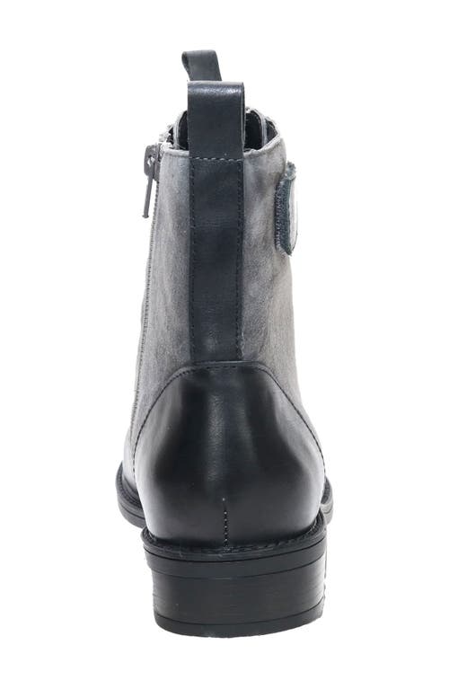 David Tate Club Water Resistant Bootie In Gray/gray Combo
