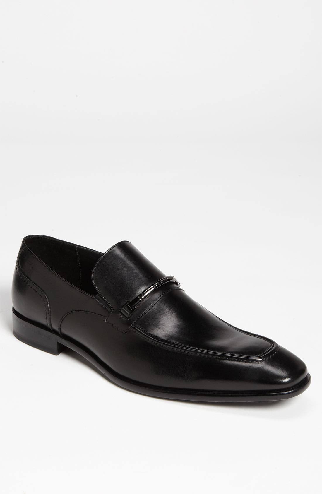 hugo boss leather loafers