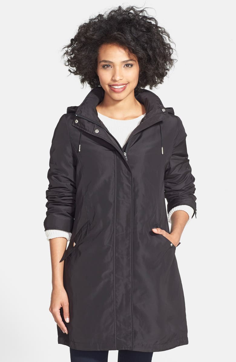 Calvin Klein Raincoat with Removable Hood & Lining | Nordstrom
