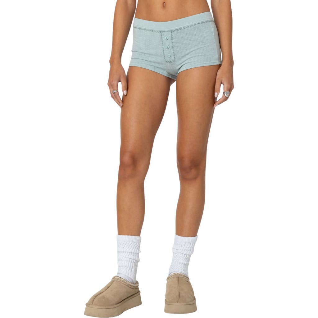EDIKTED EDIKTED MAELLE POINTELLE MICROSHORTS