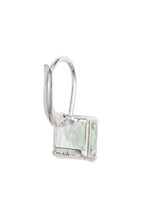 Shop Anzie Harper Drop Earrings In Light Green