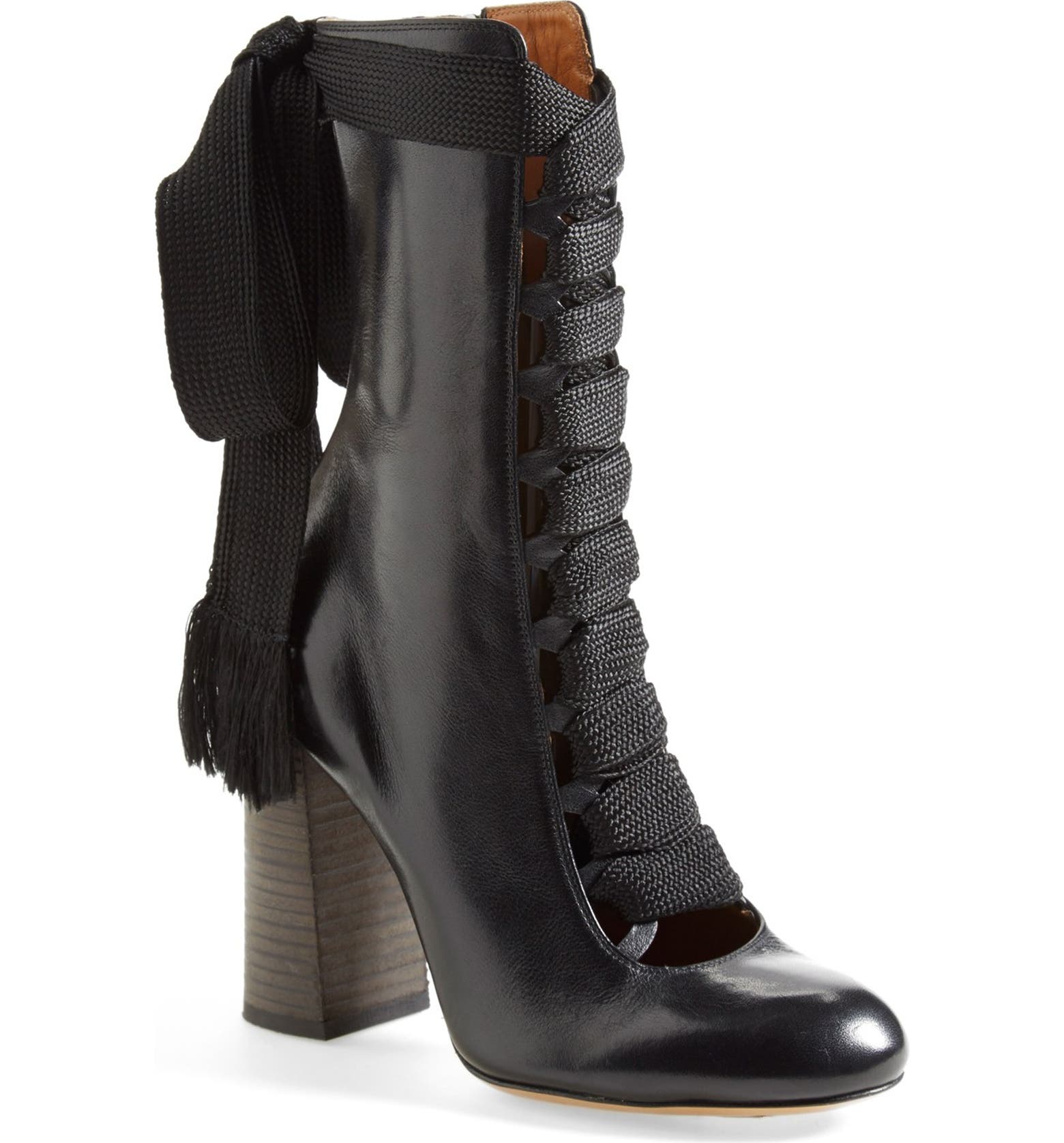 Chloé 'Harper' Lace-Up Boot (Women) | Nordstrom
