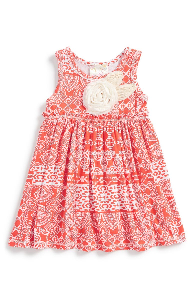 Pink Vanilla Paisley Sleeveless Dress (Baby Girls) | Nordstrom