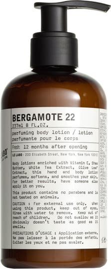 Bergamote 22 Body Lotion