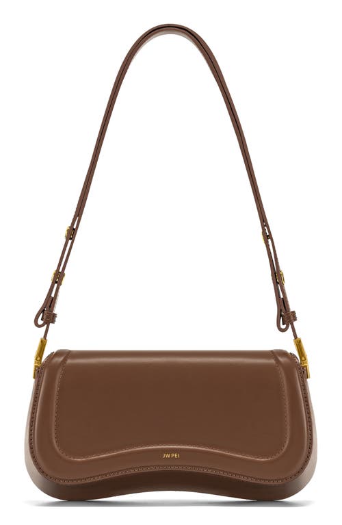 JW PEI Joy Faux Leather Shoulder Bag in Brown at Nordstrom