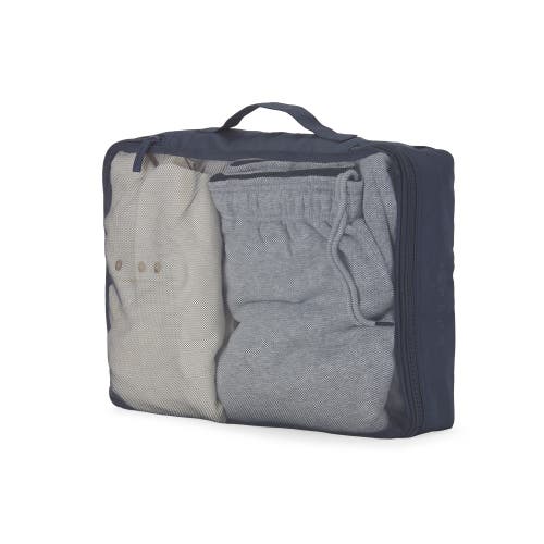 Bugatti Packing Cubes 3-piece Set In Navy