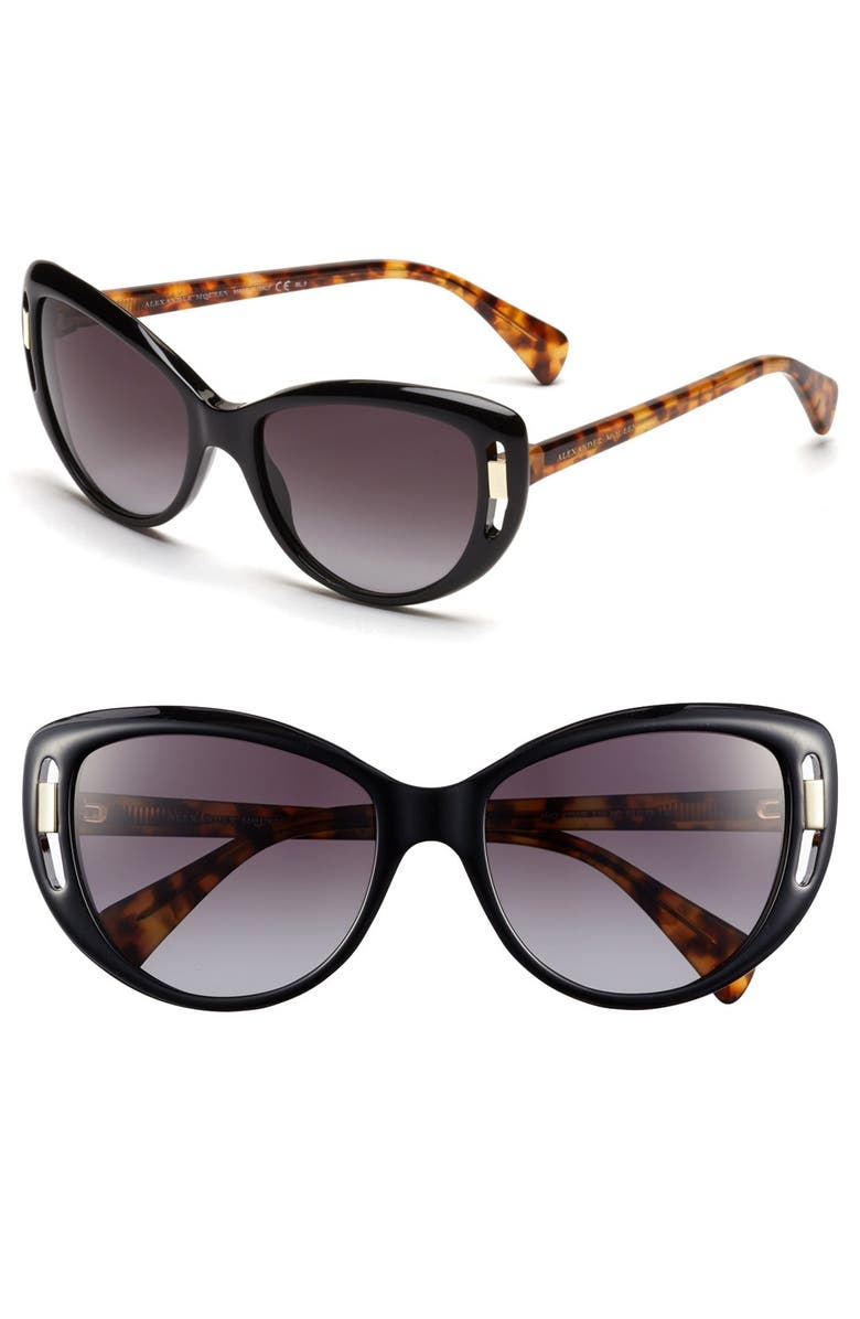Alexander McQueen 55mm Cat Eye Sunglasses | Nordstrom