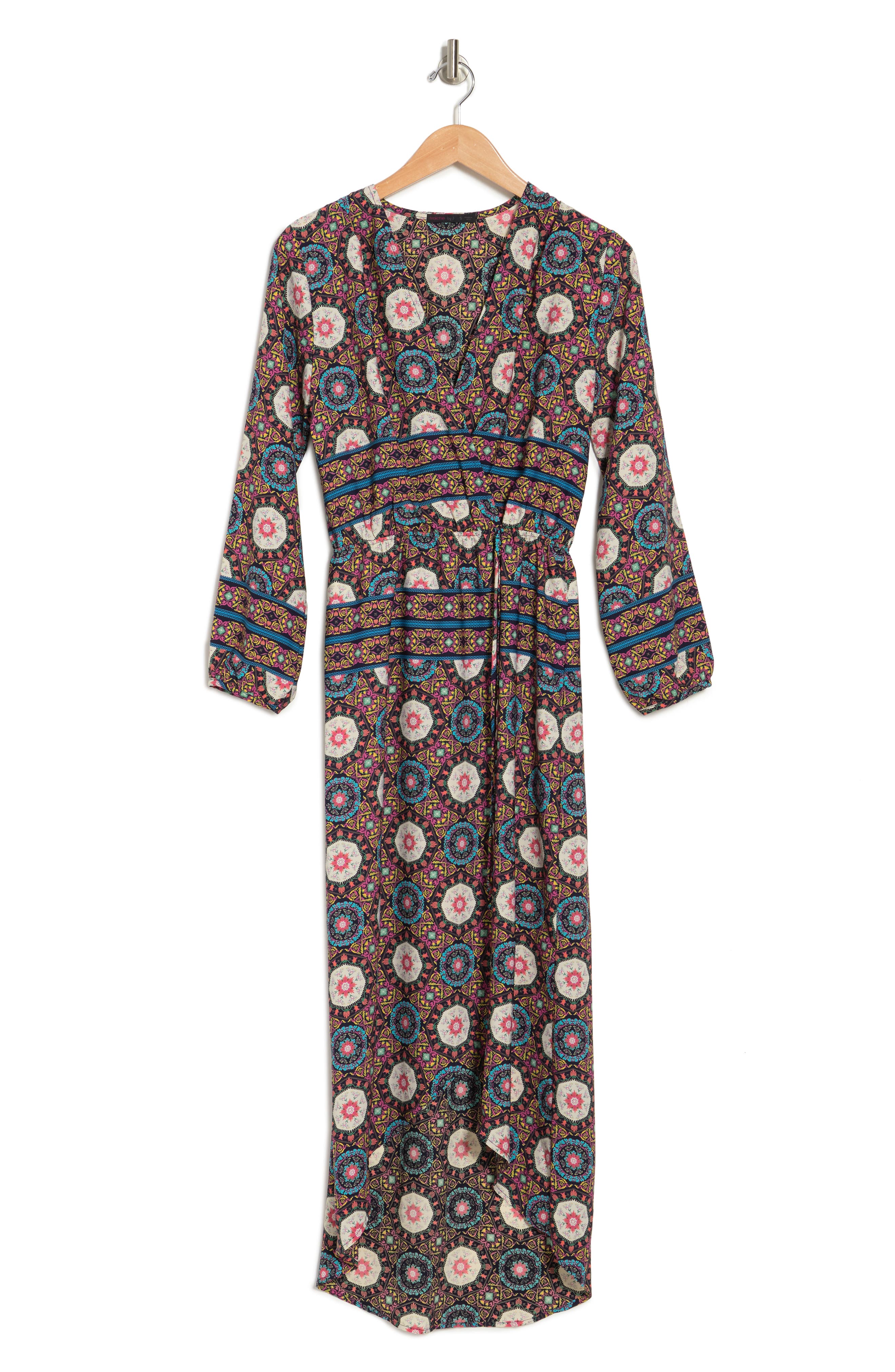 Fraiche by J Nadia Long Sleeve Faux 