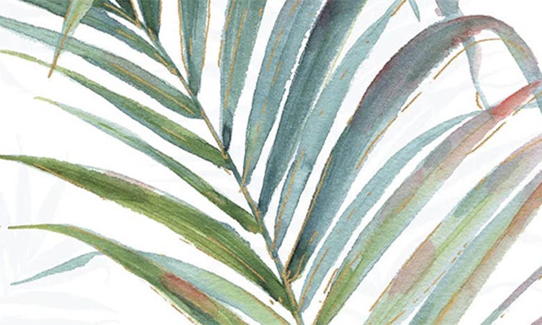 Icanvas 'tropical Blush V' By Lisa Audit Canvas Artwork In Green Multi