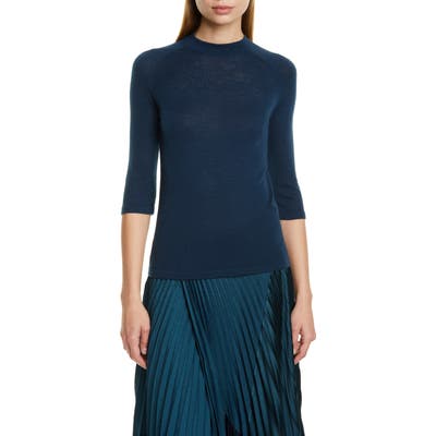 Vince Wool Blend Sweater, Blue