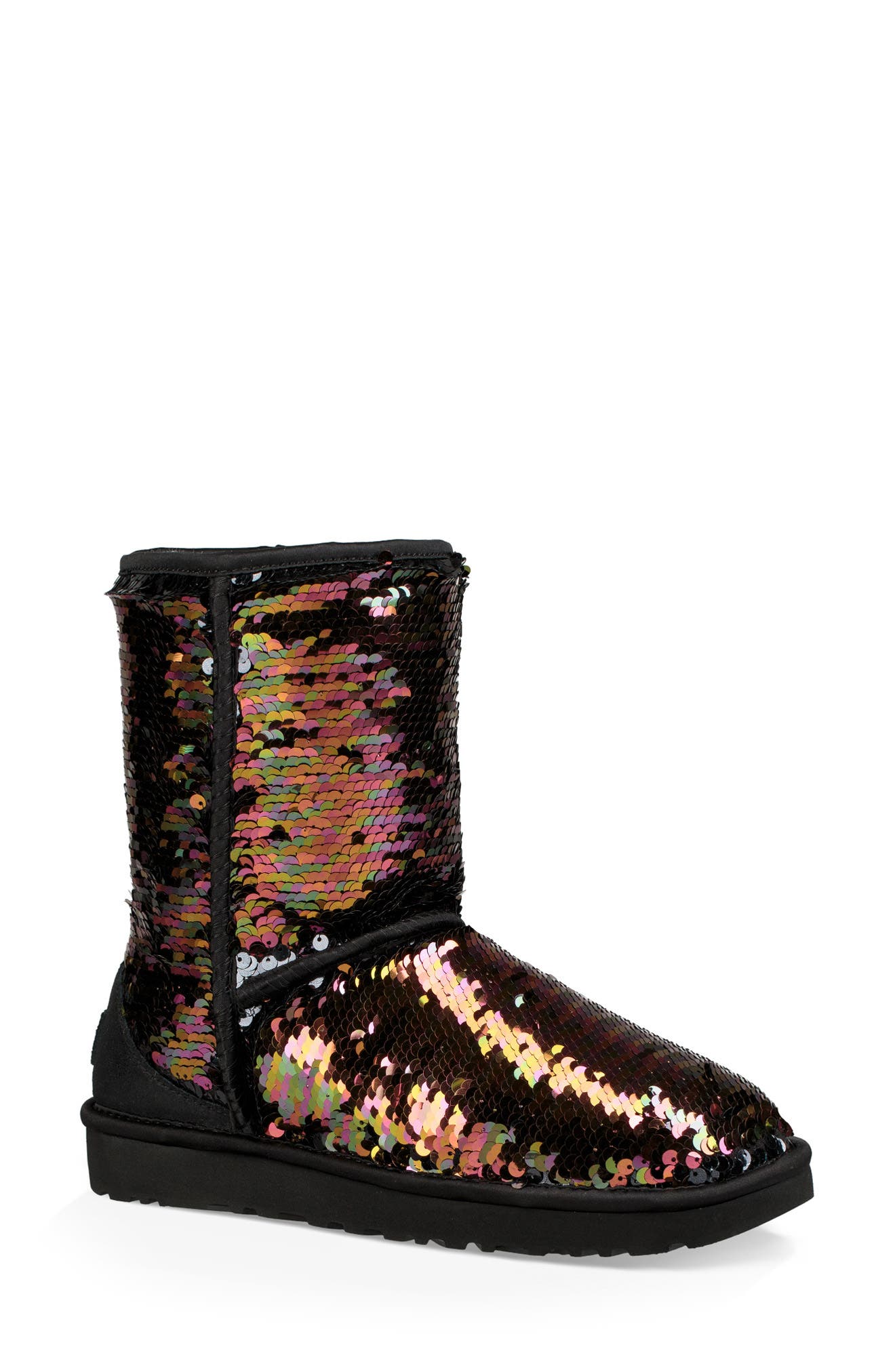 sequin ugg boots size 10