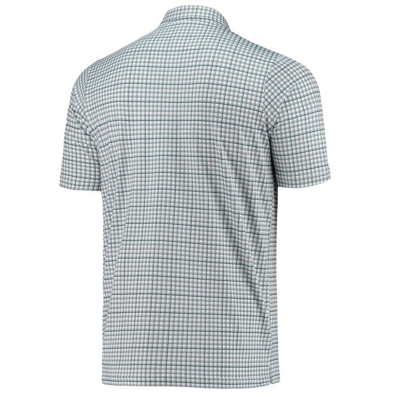 ANTIGUA ANTIGUA GRAY/NAVY DALLAS COWBOYS DELIVER BUTTON-DOWN POLO