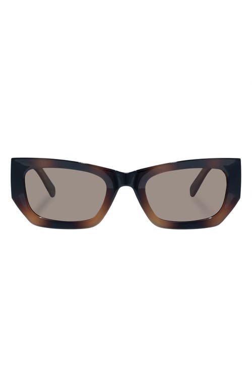 LE SPECS LE SPECS BEACHCOMBER 52MM POLARIZED D-FRAME SUNGLASSES