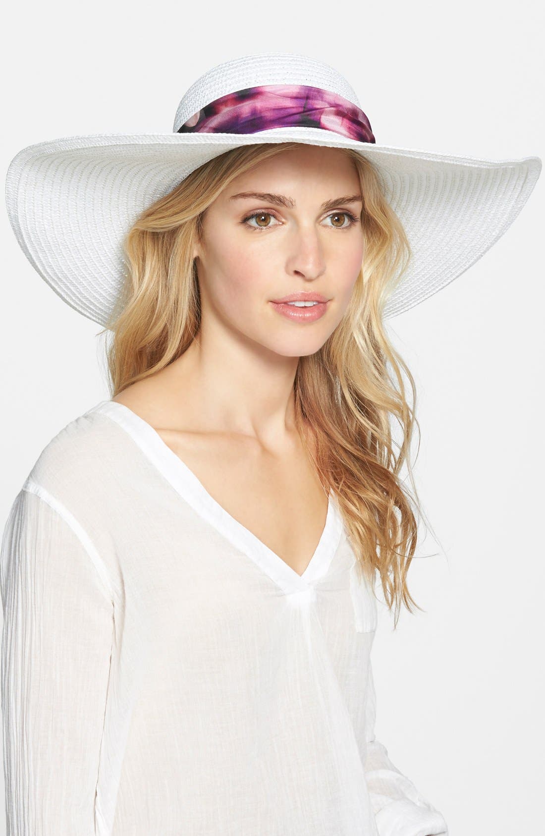 Badgley Mischka Straw Sun Hat Nordstrom