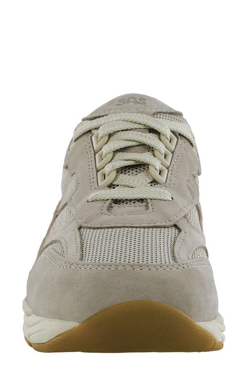 Shop Sas Tour Mesh Sneaker In Taupe/pink