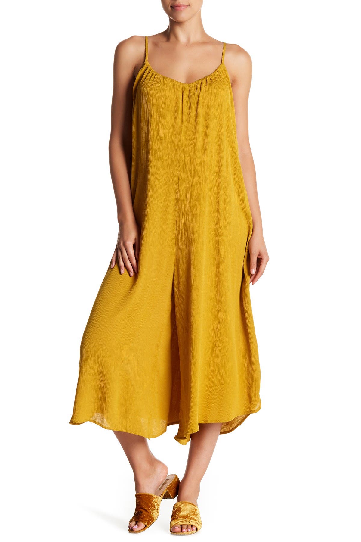 nordstrom yellow jumpsuit