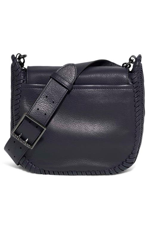 Aimee Kestenberg All For Love Leather Crossbody Bag In Navy