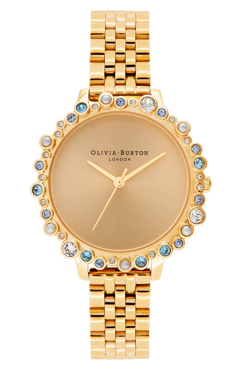 Olivia Burton Bejewelled Under The Sea Bubble Bracelet Watch 30mm Nordstrom