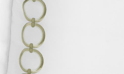 Sferra Catena Sham In White/ Willow