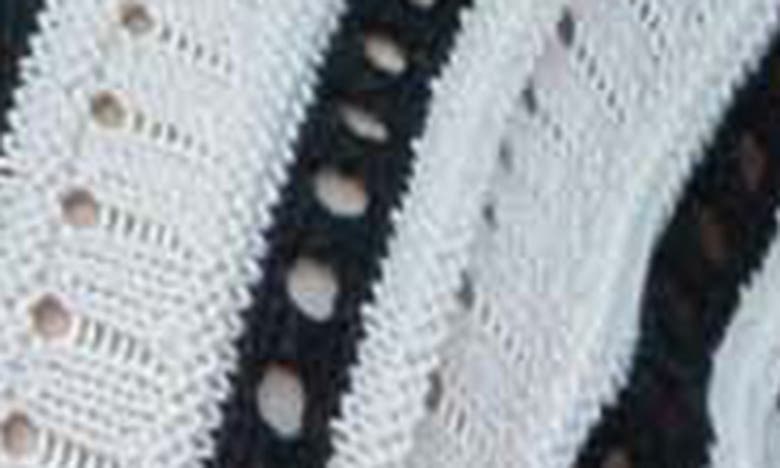 Shop Blu Pepper Chevron Knit Pullover Sweater In Ivory