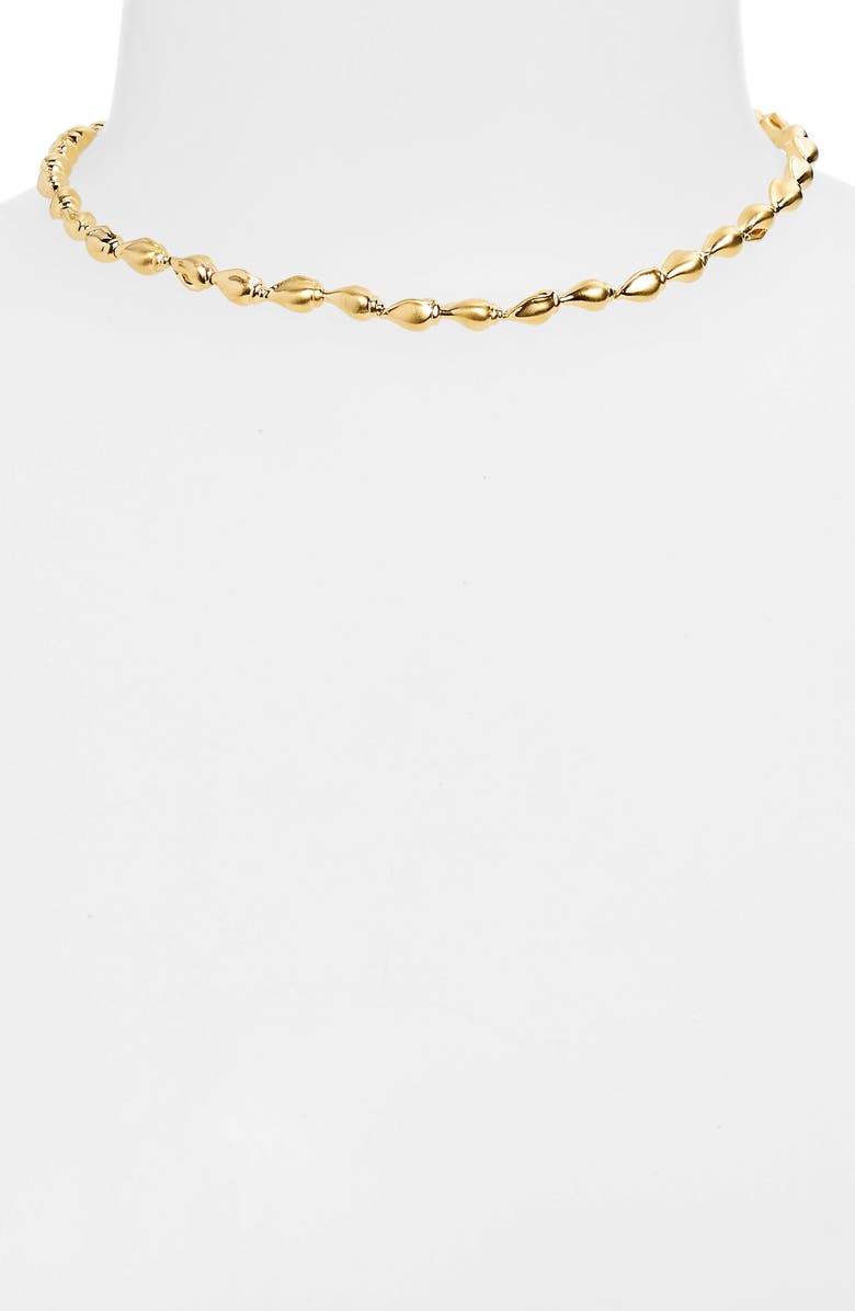 Amina Muaddi Johana Shell Link Choker Necklace Nordstrom Amina Muaddi Johana Shell Link Choker Necklace Nordstrom