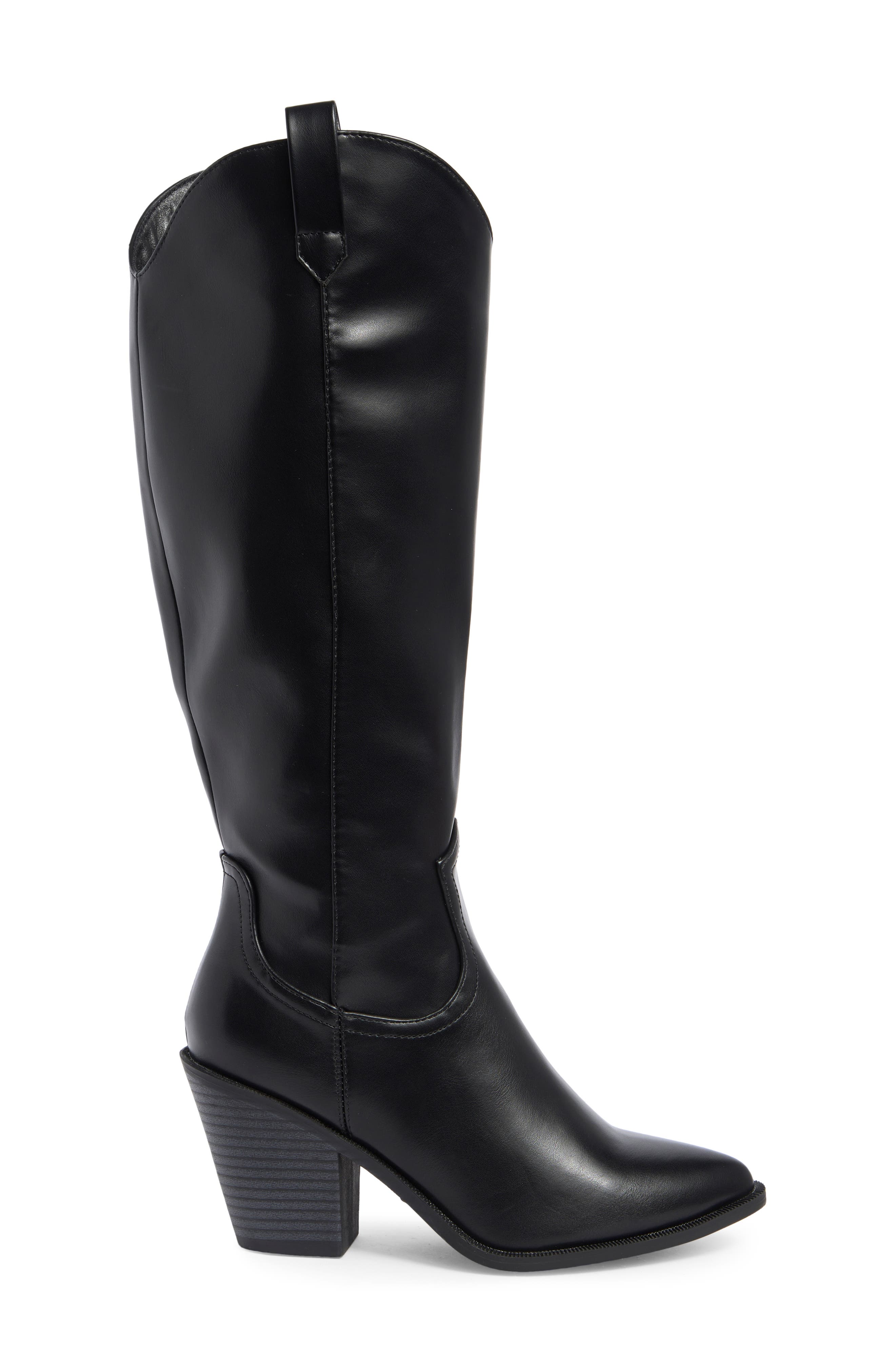 TOP GUY SHOES Cattle Embellished Tall Boot (Women) Nordstromrack