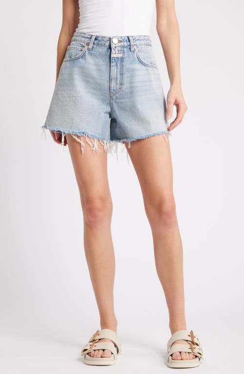 CLOSED CLOSED JANEY FRAYED HEM DENIM SHORTS