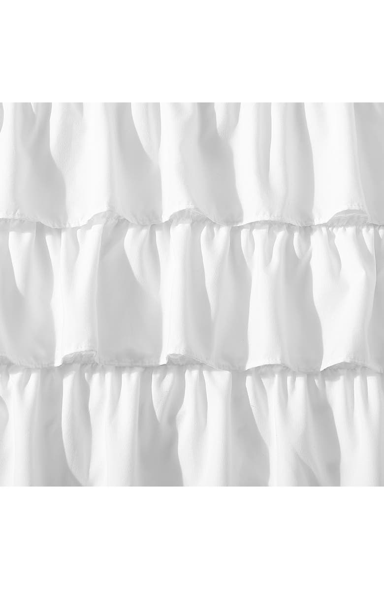 Betsey Johnson Ruffle Bed Skirt, Alternate, color, White