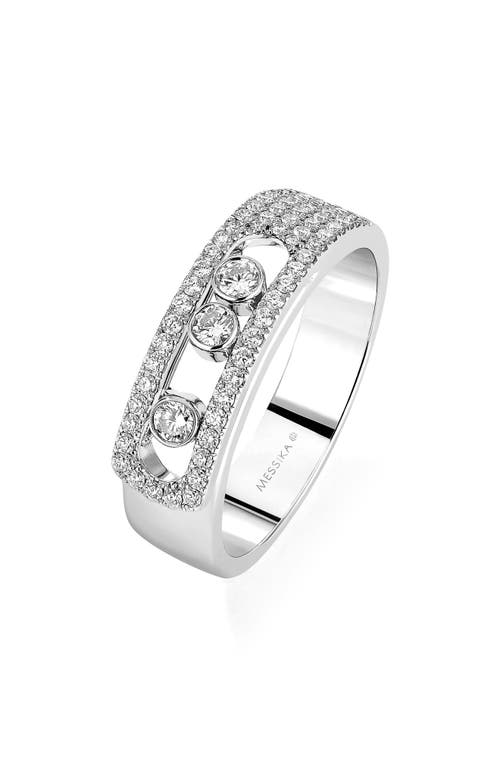 Messika Move Noa Diamond Ring in White Gold at Nordstrom, Size 6.5