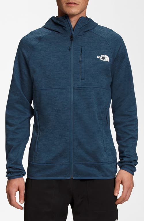 Shop The North Face Canyonlands Hooded Jacket In Shady Blue Heather-npf