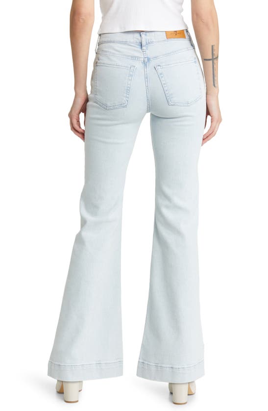 Shop 7 For All Mankind Dojo Tailorless Flare Jeans In Edis